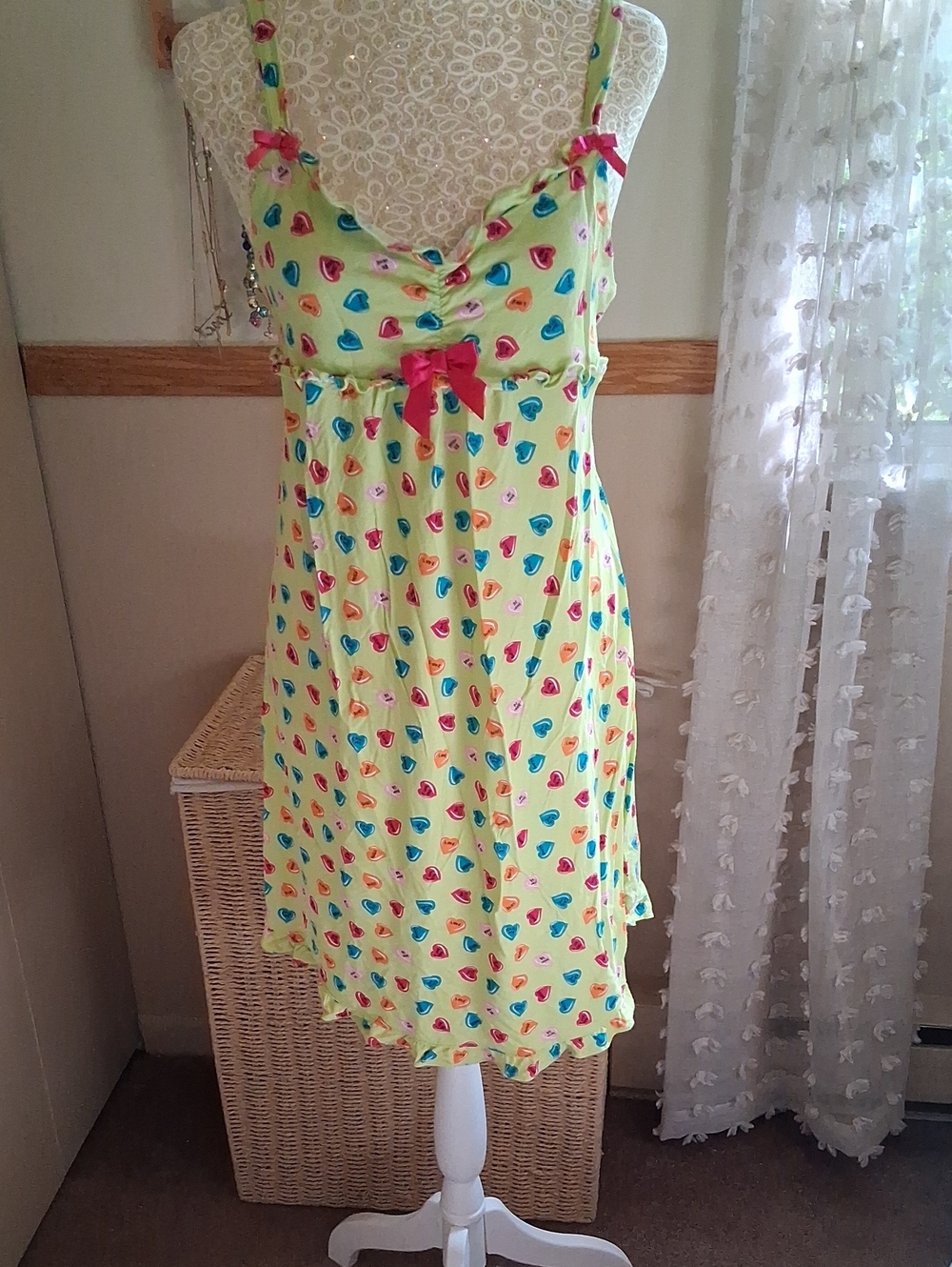 Betseyville Heart Bow Nighty. Size S